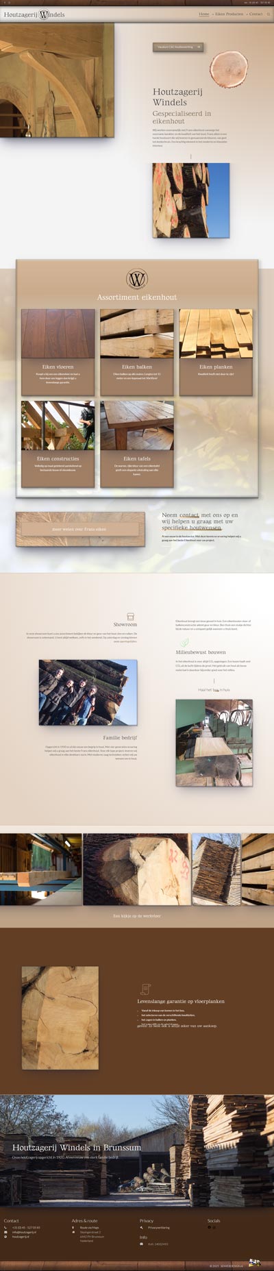 houtzagerij.nl webdesign houtzagerij.nl